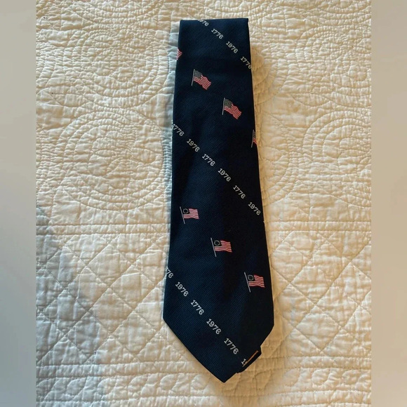 Vintage Angelo Corelli 1776/1976 Bicentennial Tie 🇺🇸 - Picture 1 of 6